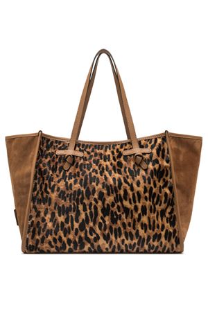 Pony-effect leather Marcella shopping bag GIANNI CHIARINI | BS12120LYNX064